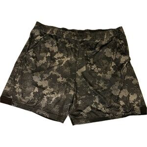 Black Camo Athletic Basketball‎ Shorts Men's 2XL Target Brand